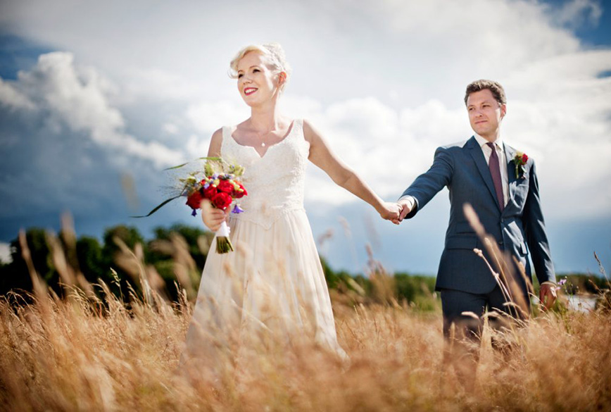 Bröllopsfotografering, Ester & Gustaf